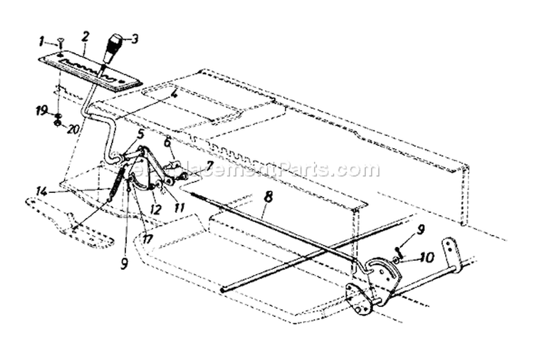 Page I Diagram and Parts List for 13AM672G088 TMO-3103203 -1997 Yard Machines Lawn Tractor